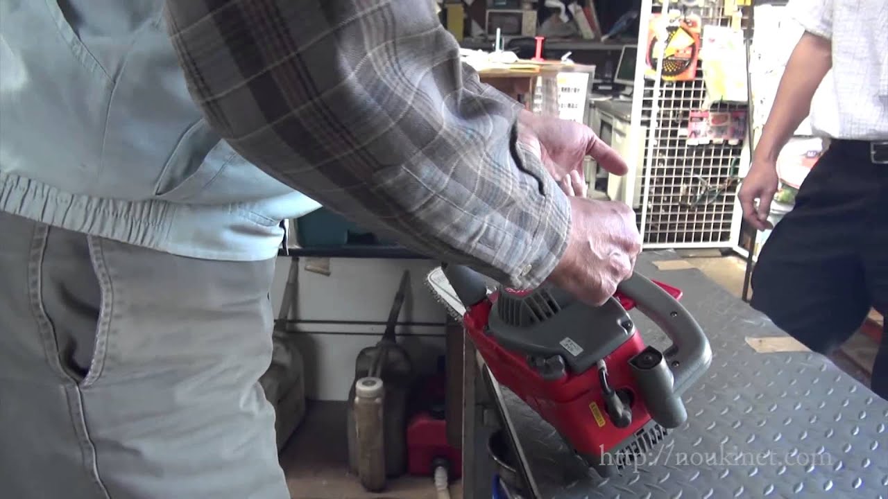 不良燃料は甘い？ タナカ(Tanaka) エンジンチェーンソー PMS-330A かからない