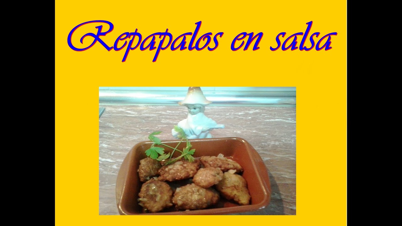 Repapalos en salsa