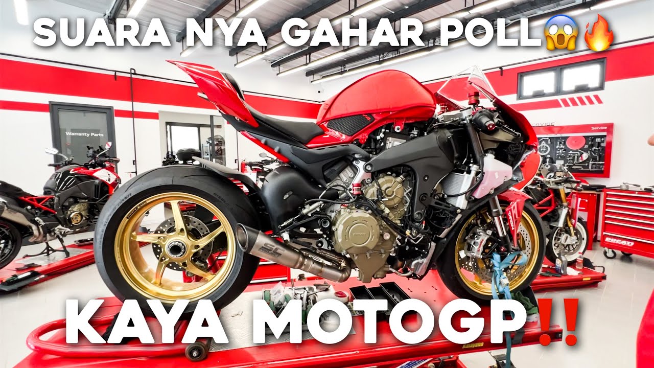 AKHIRNYA GANTI KNALPOT DUCATI PANIGALE V4 GW🔥