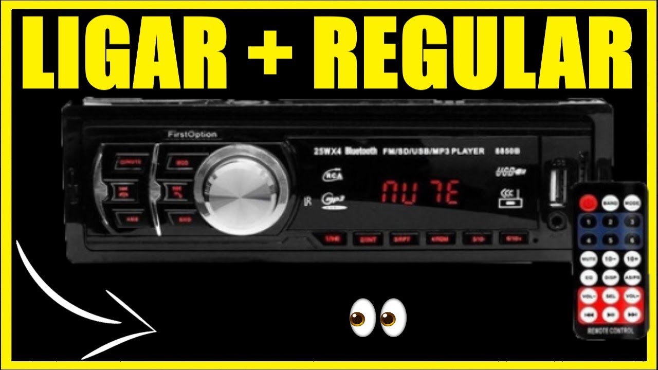 Como instalar e regular rádio First Option 8850B #ALANROD