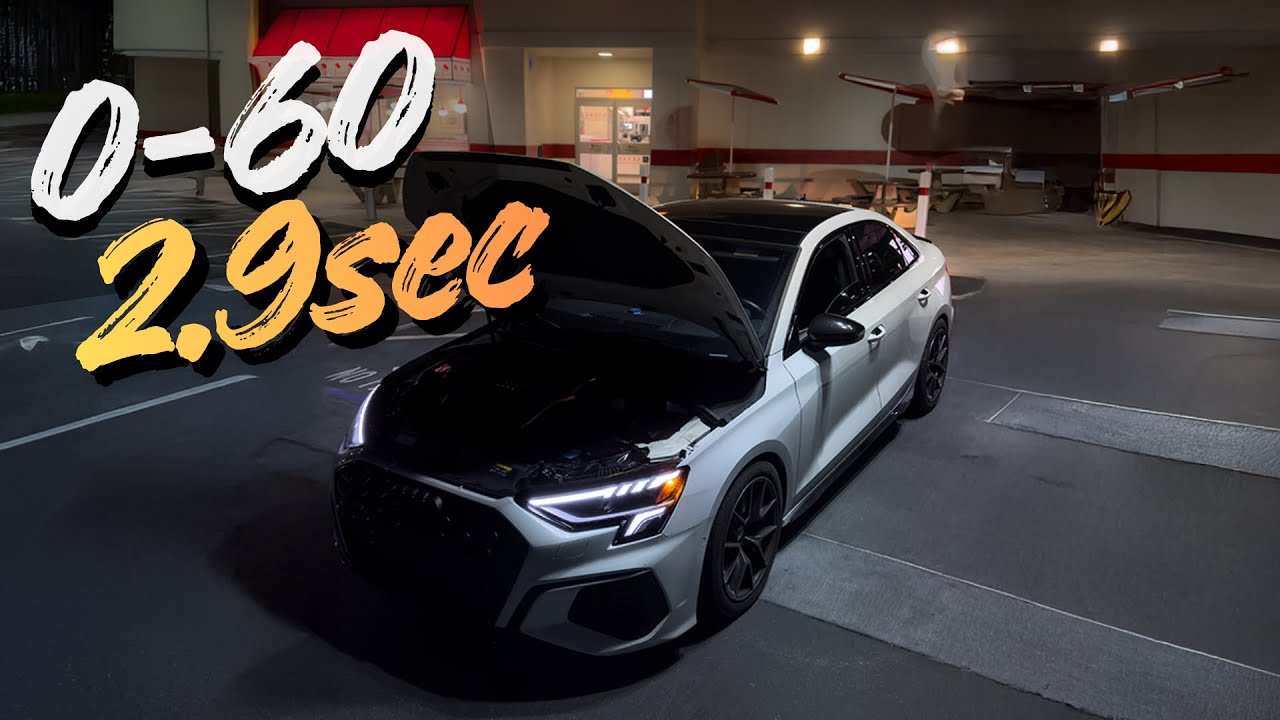 Стандартный турбонаддув — Audi S3 4-го поколения EA888 разгоняется до 10 секунд.