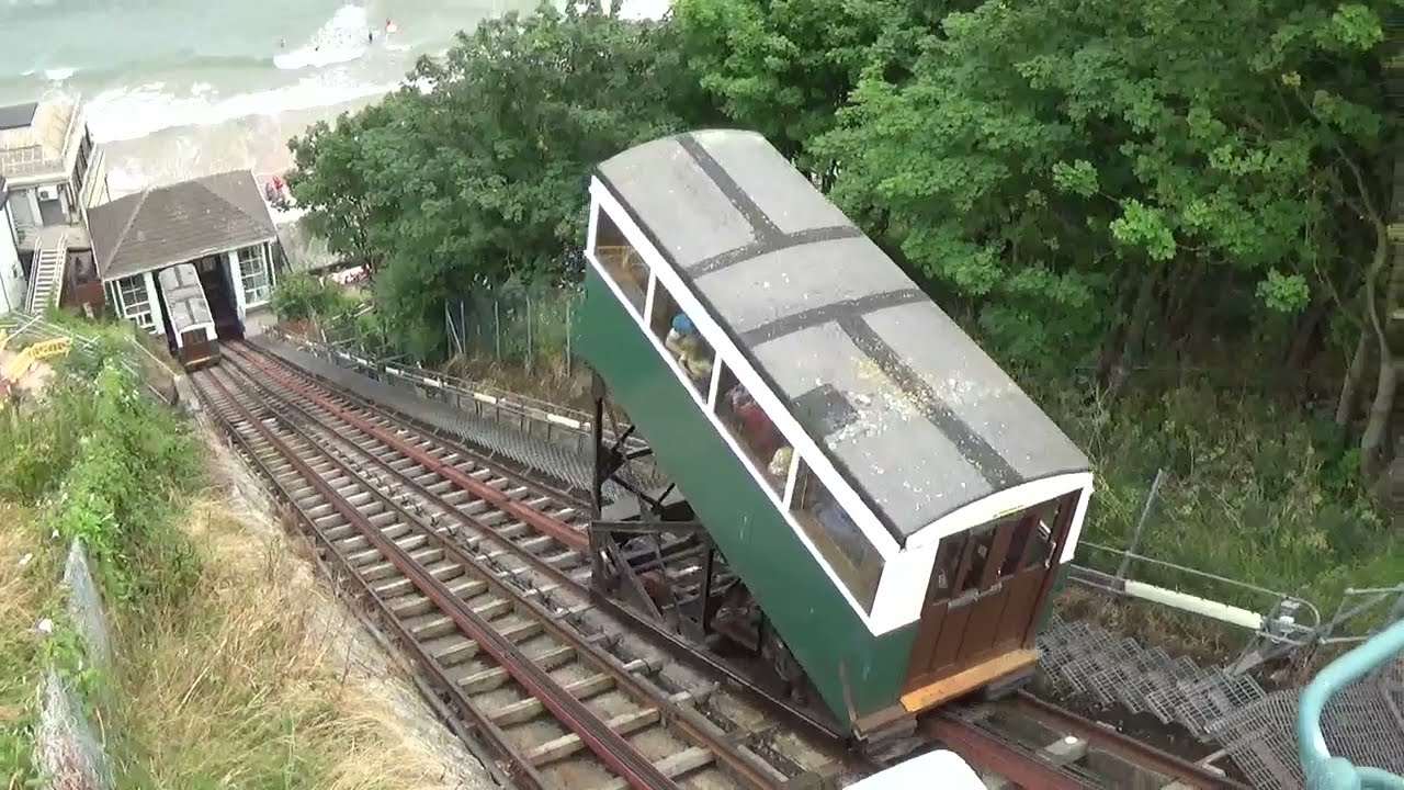 Scarborough Funicular Railways 2021-Central Tramway Cliff Lift & Spa Cliff Lift