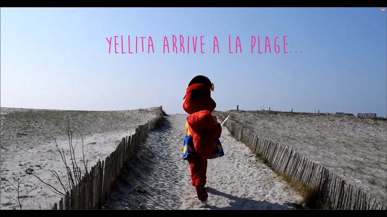Mais que fait Yellita à la plage?