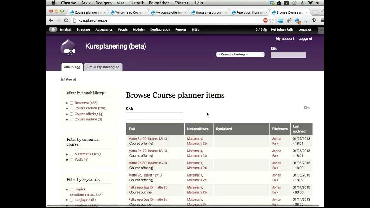 Course planner 1.0 released!