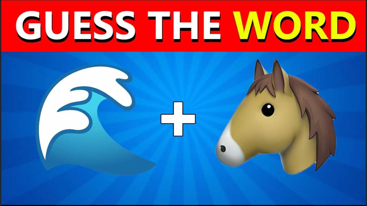 CAN YOU GUESS ALL THE WORDS BY EMOJIS?🔎💥 / Emoji Quiz 2026