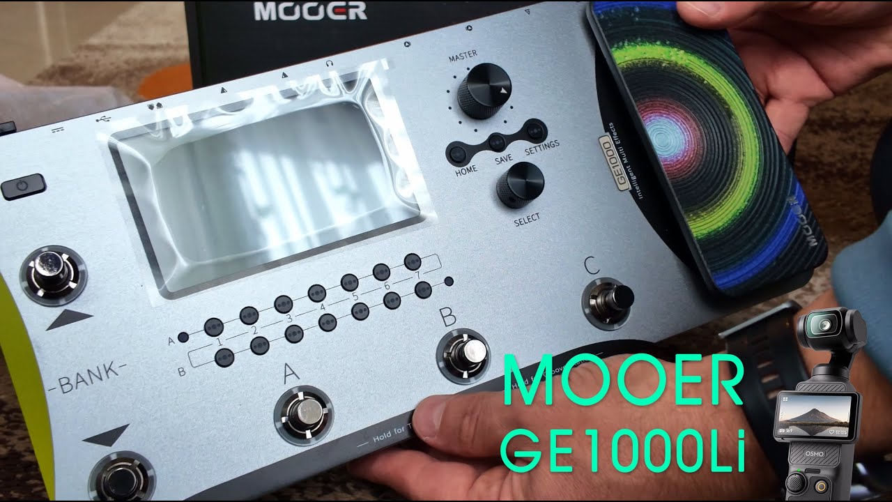 Mooer GE1000Li Unboxing 4k