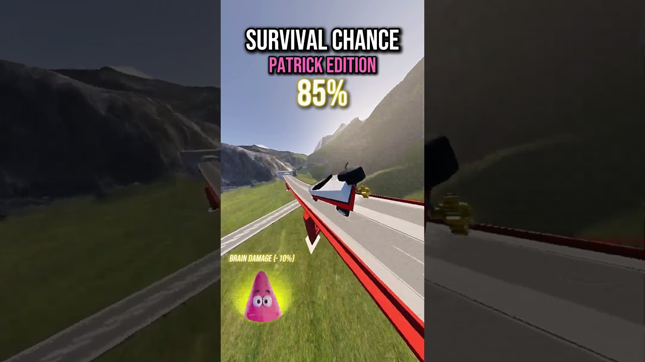 Survival Crash Test : Patrick Fourth Edition⭐ #beamngdrive