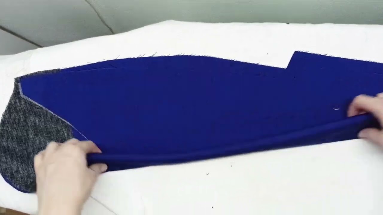 ВТО двухшовного втачного рукава.