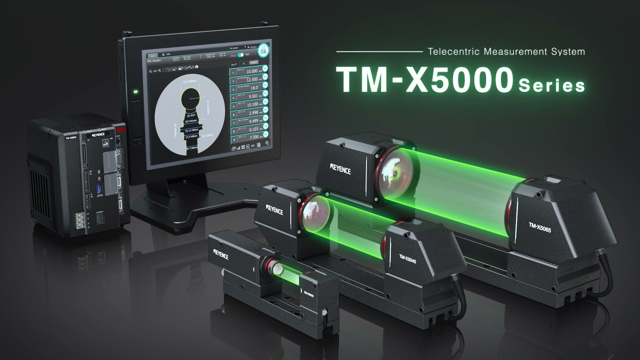 Telecentric Measurement System - KEYENCE TM-X5000 Series