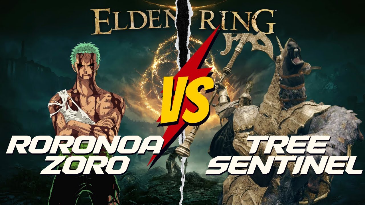ZORO VS TREE SENTINEL FIRST BOSS MACAM APA INIIII JANCO** | Elden Ring