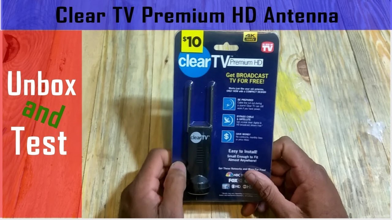 The $10 Clear TV Premium HDTV Antenna. Is it any good?