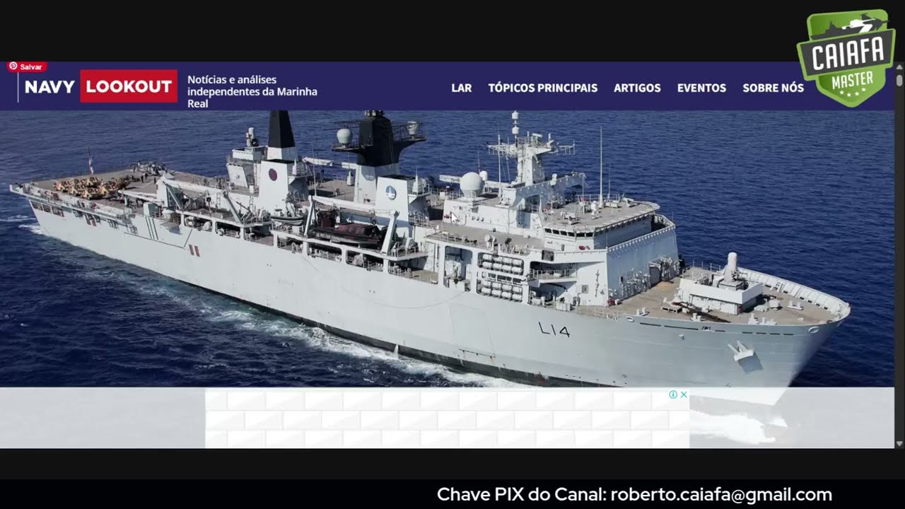 HMS Bulwark (Albion class) por 20 Milhões de Libras Esterlinas - Agora é NDM Oiapoque! #tbt Lives 25