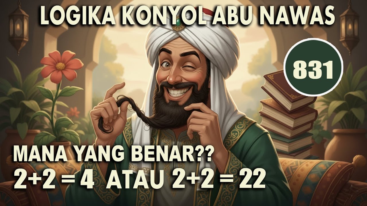 LOGIKA KONYOL ABU NAWAS - HUMOR SUFI