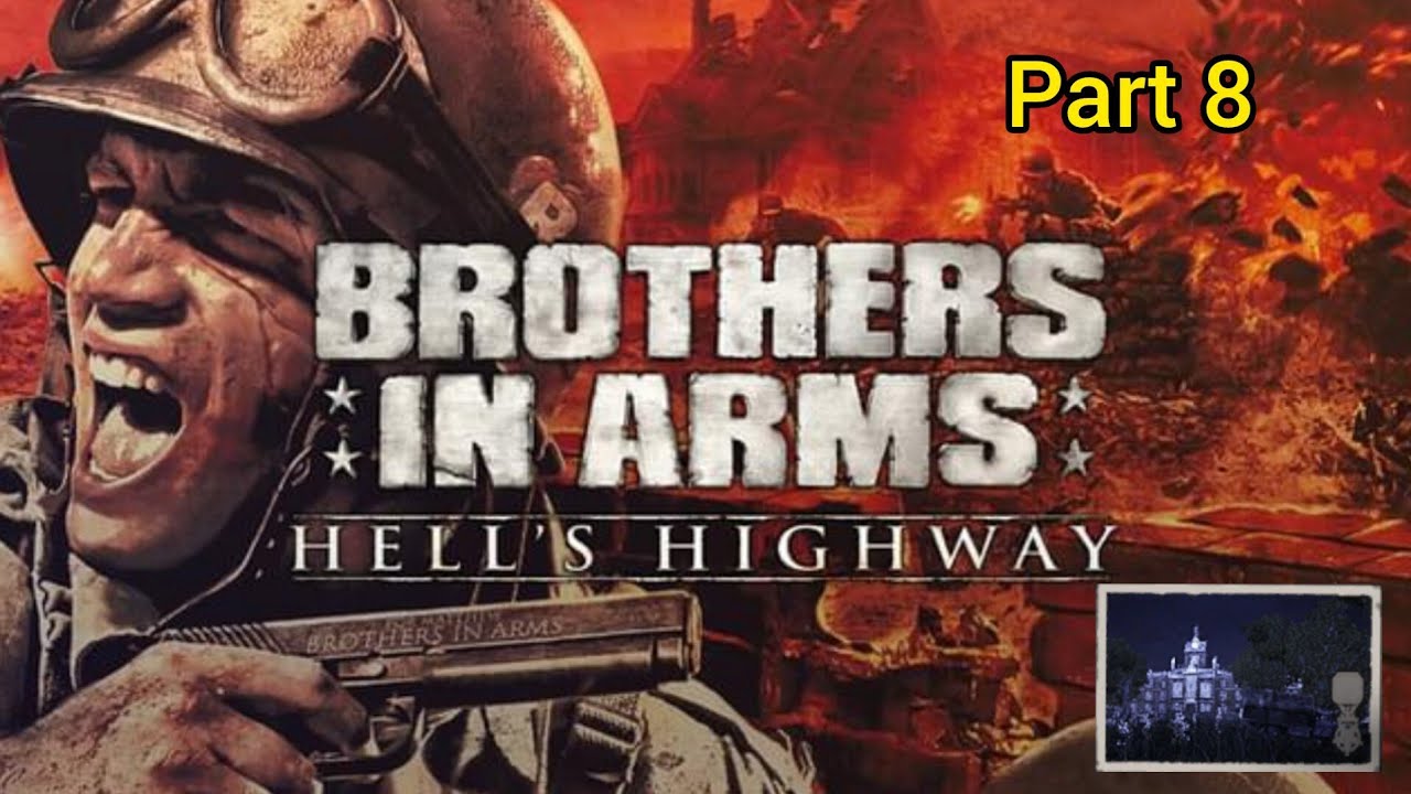 Playing Brothers in Arms Hell's Highway Xbox 360 Playing on Xbox One Series X Part 8