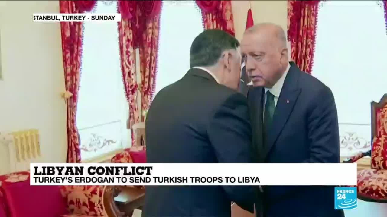 Libyan conflict: Turkey's Erdogan to send troops to Libya