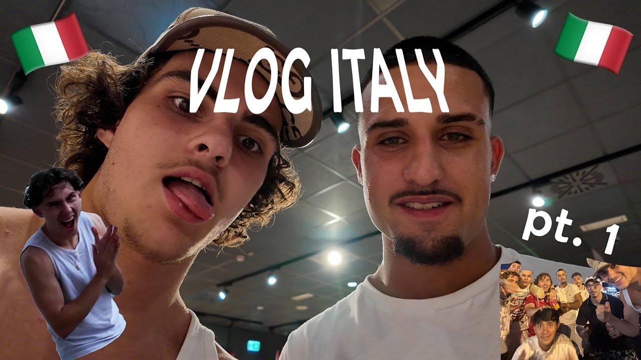 Italy VACA Vlog pt1