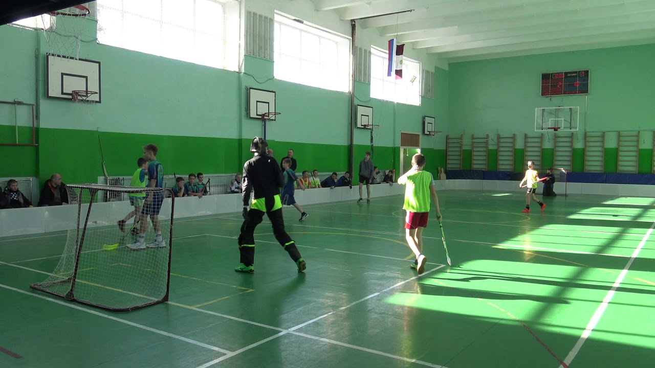 Высшая Лига - Темп 2 тайм  флорбол