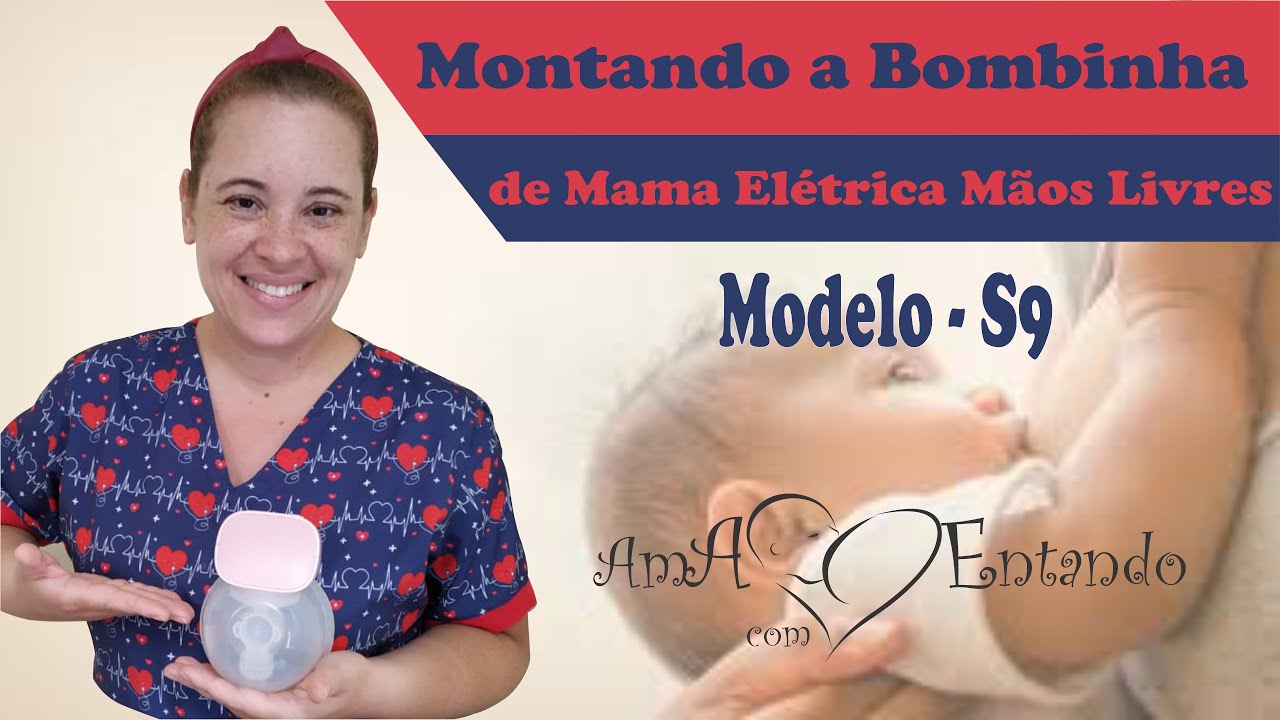 COMO MONTAR BOMBINHA EXTRATORA DE LEITE ELÉTRICA QUE FICA COM AS MÃOS LIVRES