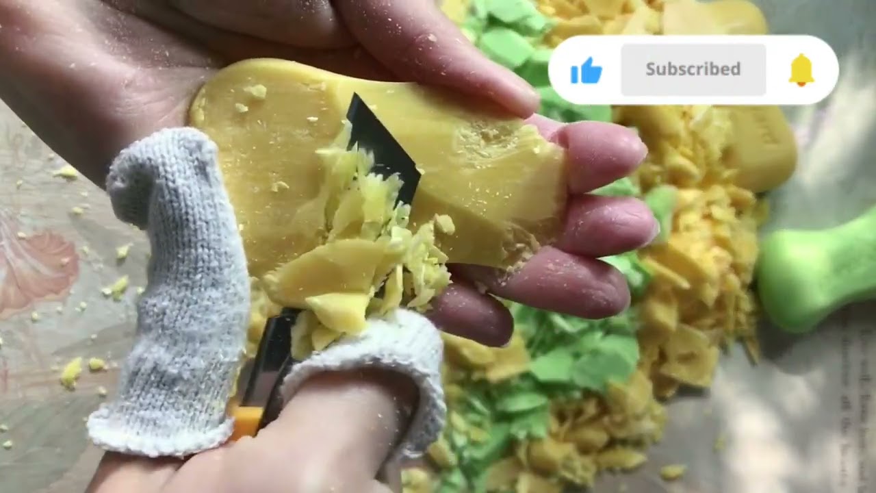 Satisfying soap slice – full relaxation mode!tress relief soap ASMR 🧼💗@Tiniwiniwonder 