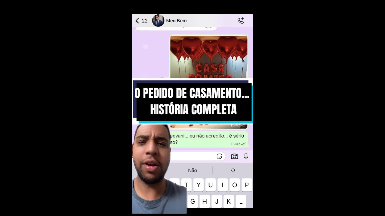 O PEDIDO DE CASAMENTO - HISTÓRIA COMPLETA
