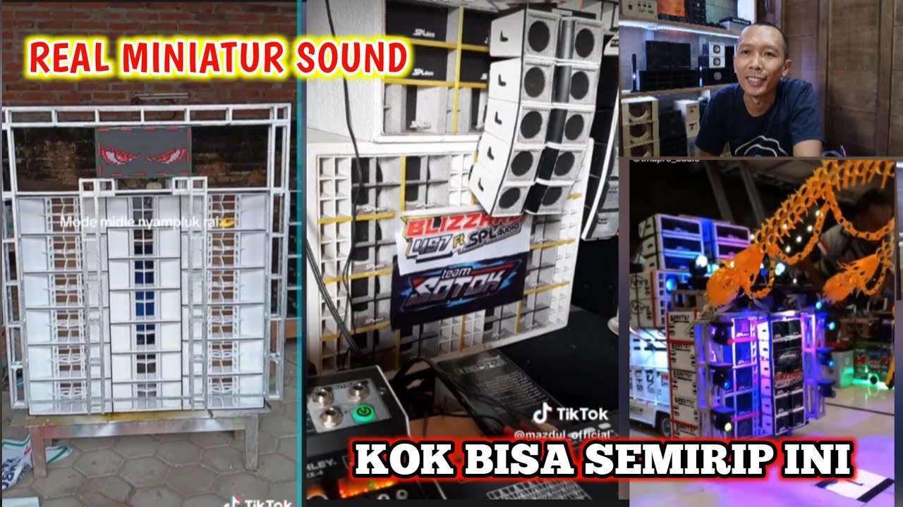 HOREG POL‼️ MINIATUR BLIZZARD SAMPAI BLIYUTT... BATTLE GEDEN MINIATUR..reaction miniatur sound horeg