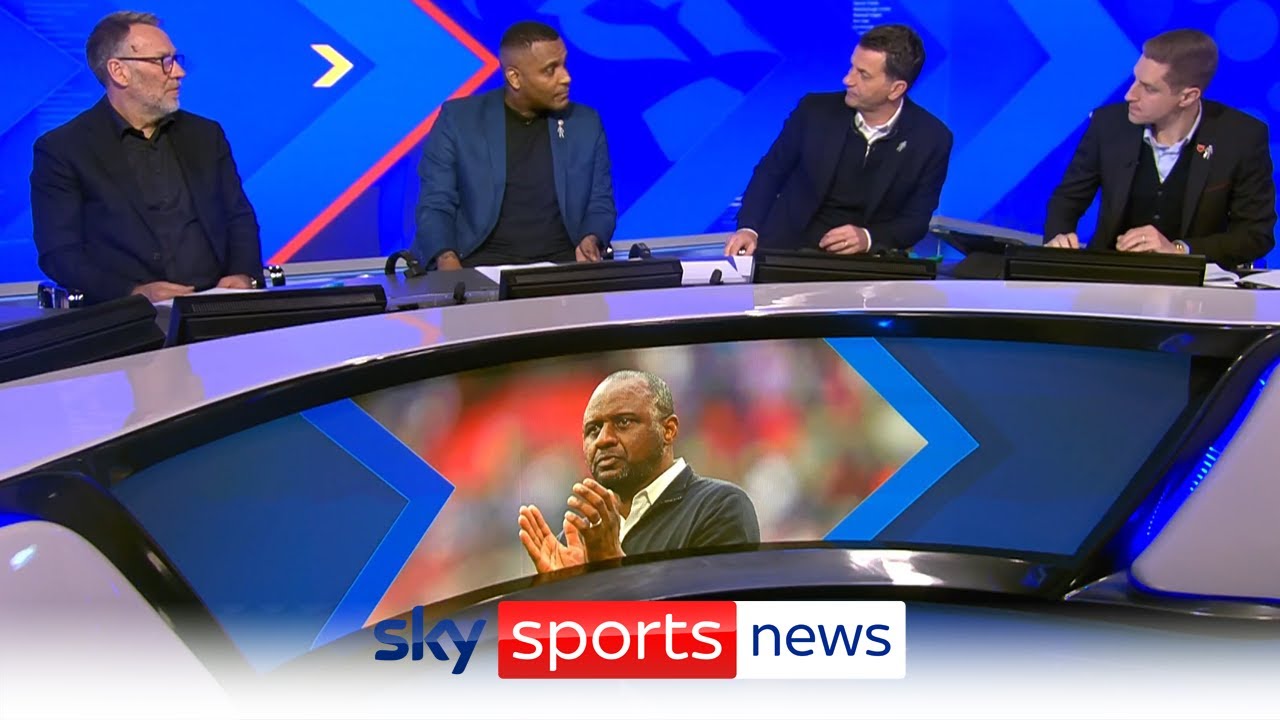 The Soccer Saturday panel react to Patrick Vieira's sacking at Crystal Palace