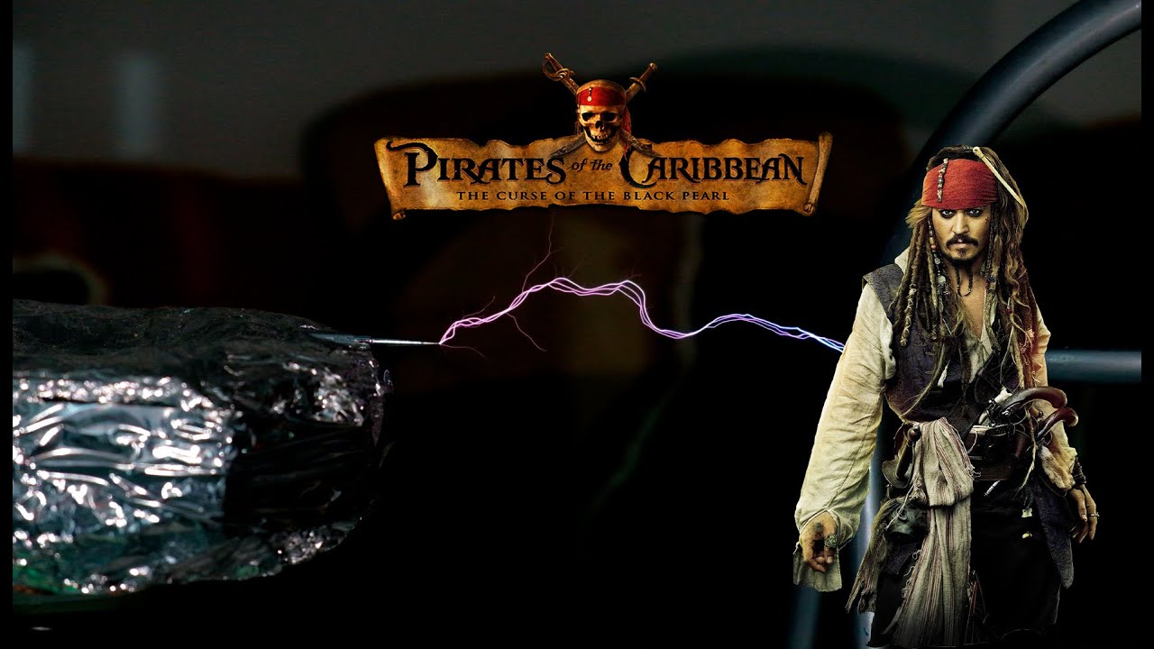 Pirates of the Caribbean played by a musical Tesla Coil