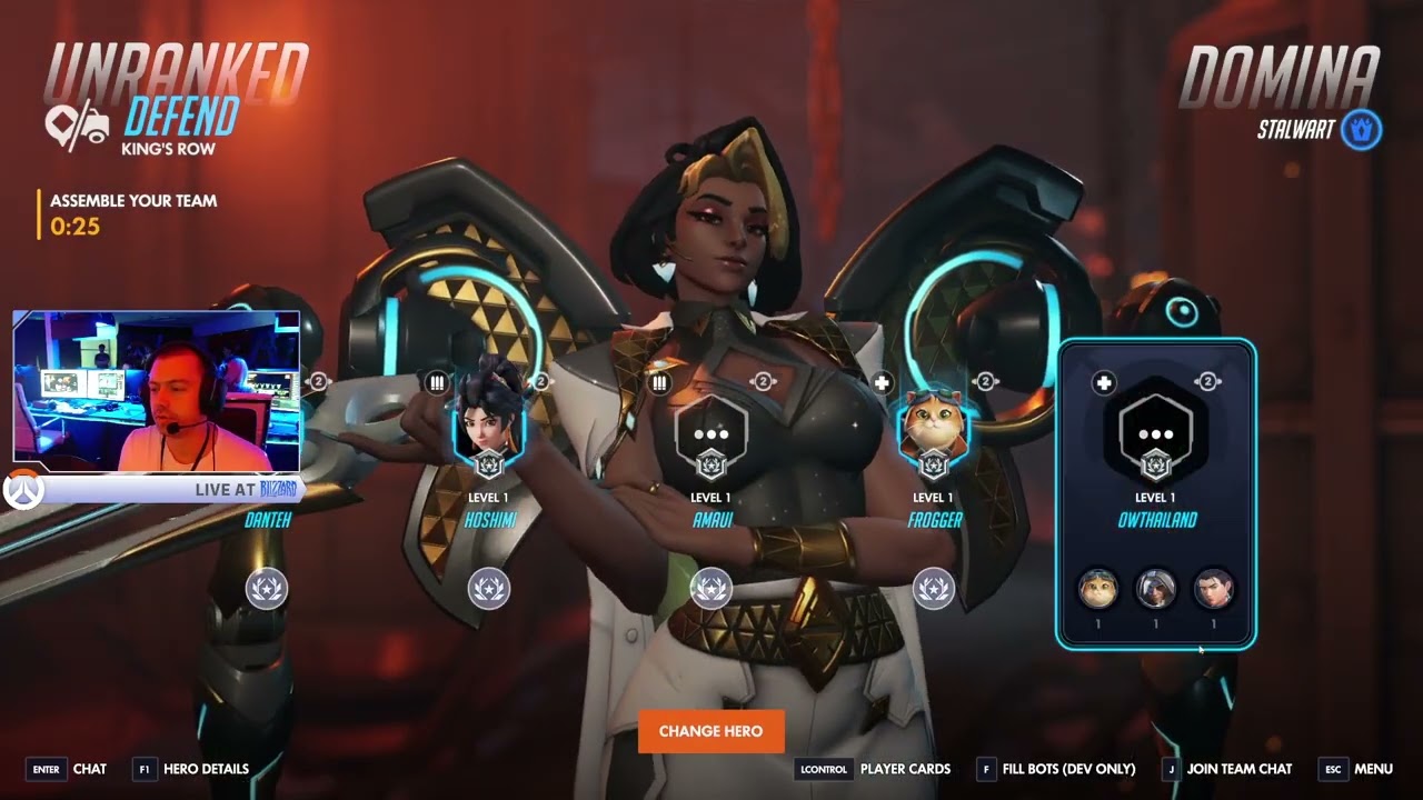 НОВЫЙ ТАНК: ДОМИНА | Обзор Overwatch | Дантех Домина Overwatch