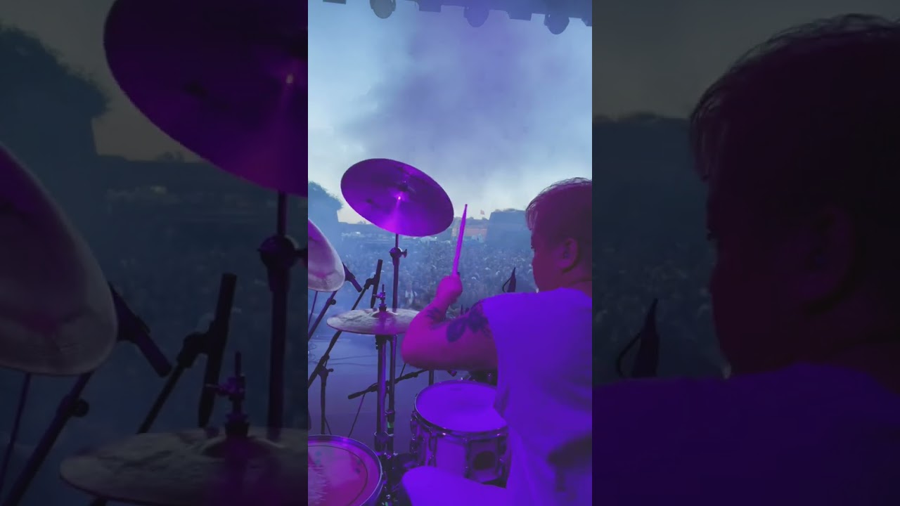8.10.24 @ Brutal Assault - Drum cam - Julie Christmas / Battle of Mice - “Bones in the Water”
