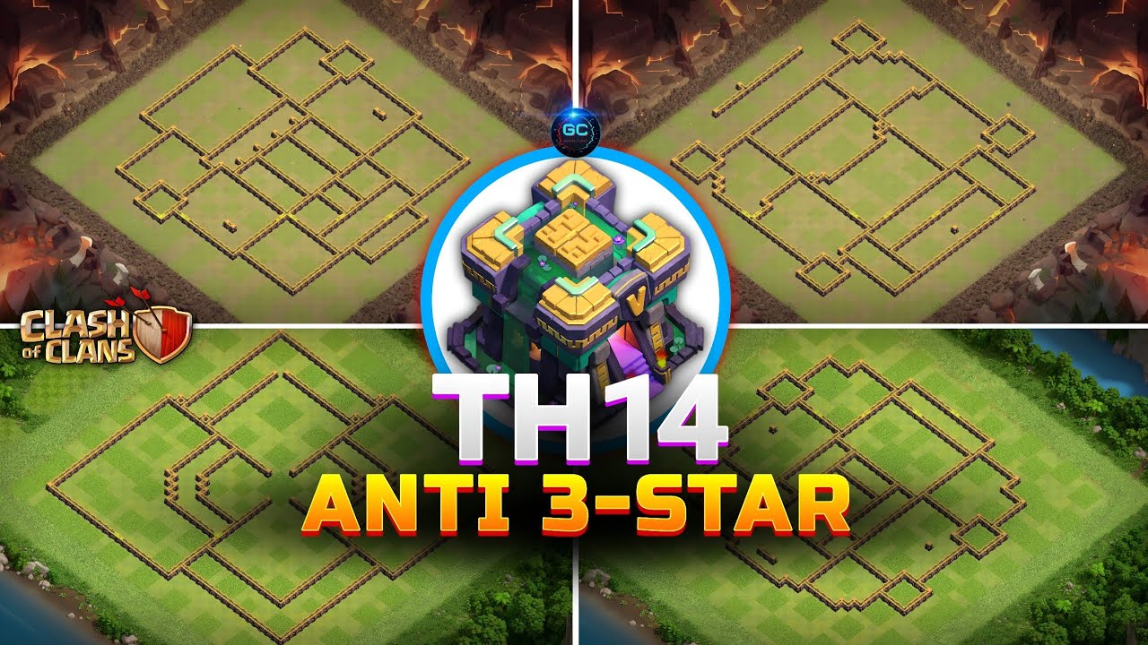 TOP 6! Town Hall 14 War and Legends league Base | Th14 Anti 3-Star Cwl Base Layout's! Clash of Clans