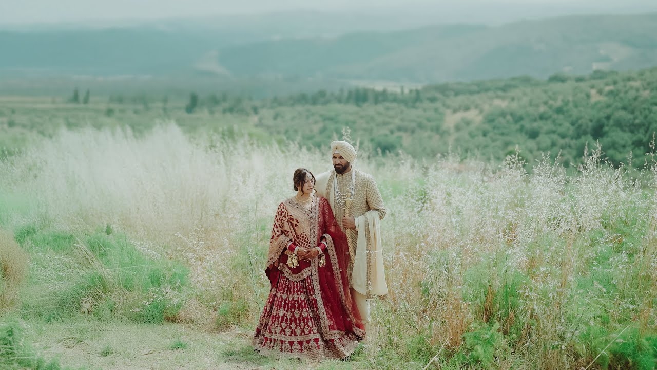 A LOVE STORY UNDER TUSCAN SUN | SUKHJEEVAN & SVENA | GEE FILMS | ITALY