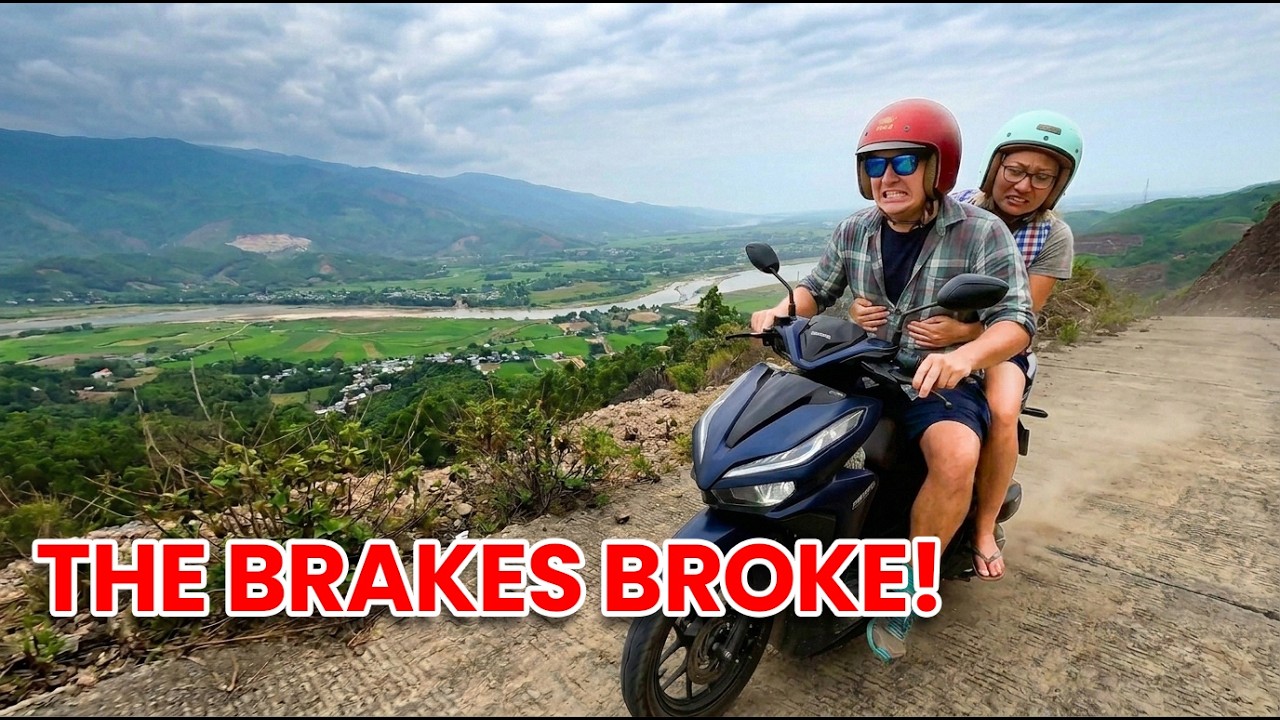 The Most Scared I've Ever Been on a Motorbike In Vietnam