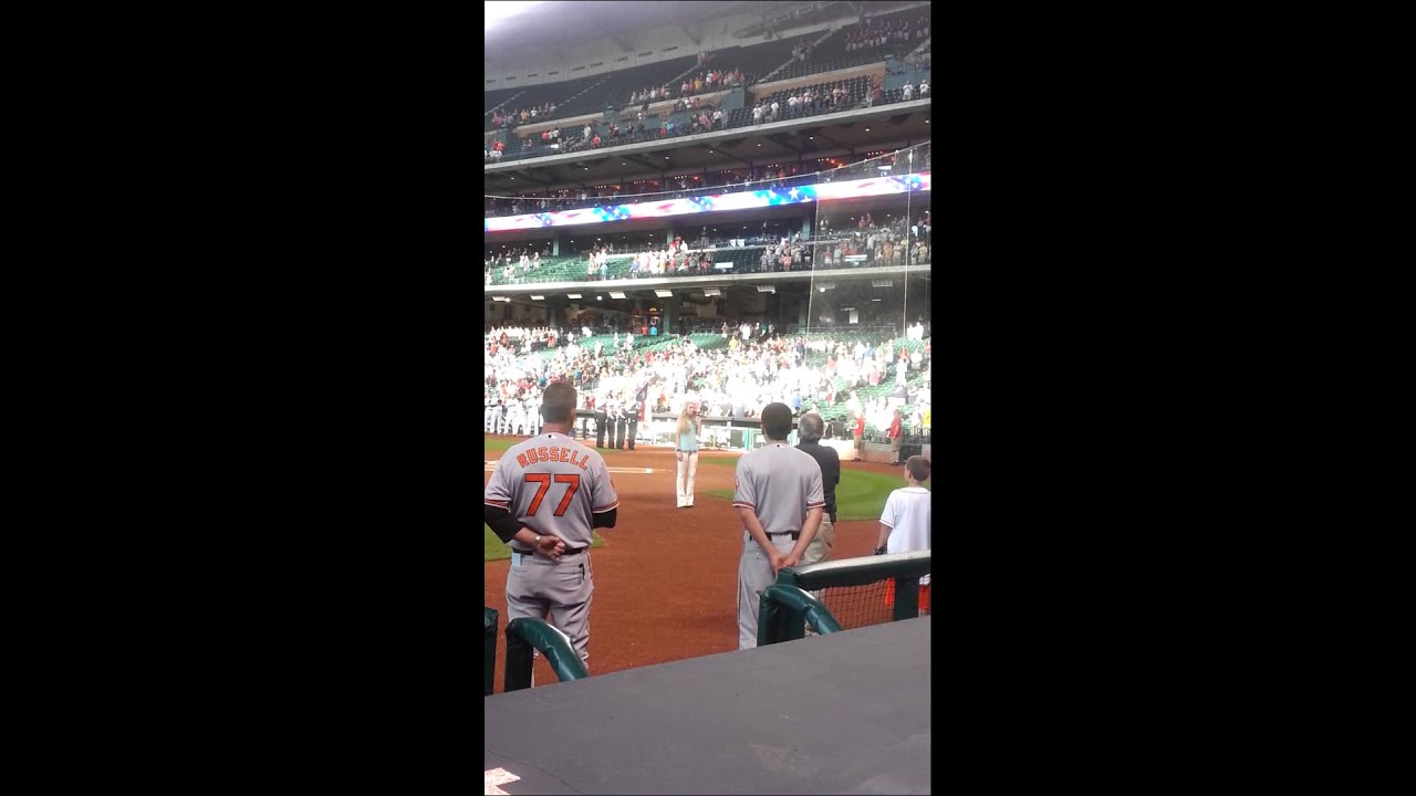 Danielle Bradbery-National Anthem