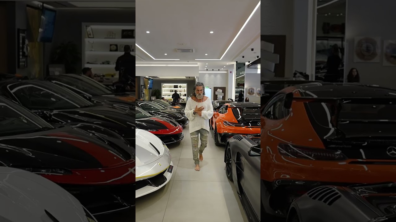 Zeus at VIP Motors the biggest luxury car showroom in the world