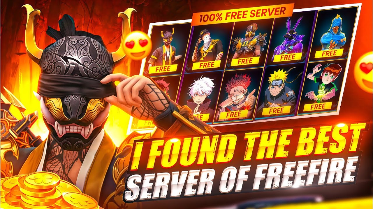 Finnaly I Found The Best Server In Free Fire 😱 | Garena Free Fire