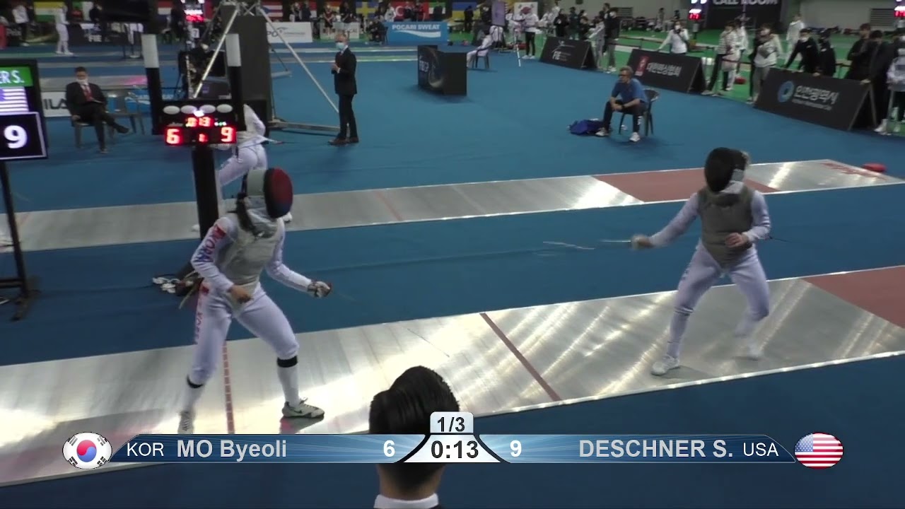 2022 457 T64 27 F F Individual Incheon KOR GP RED DESCHNER USA vs MO KOR
