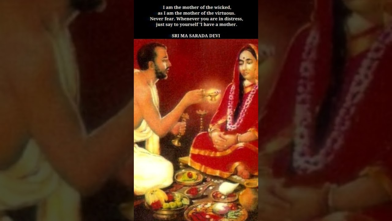 Divine mother Sri ma Sarada devi