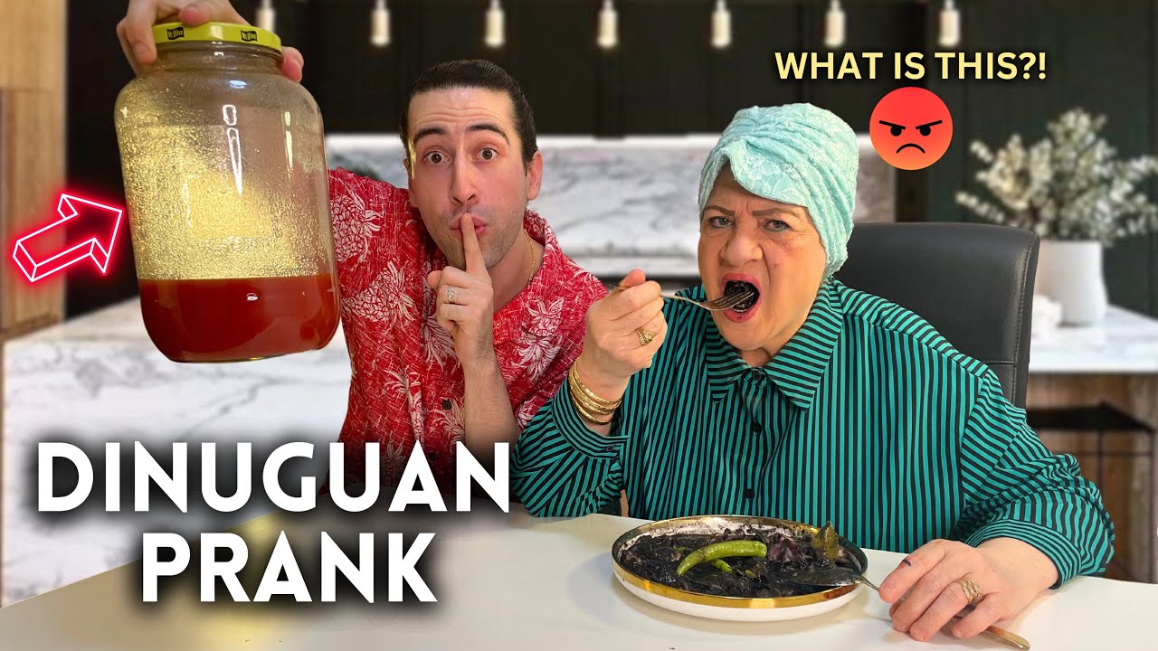 I Made My ARAB MAMA Eat 