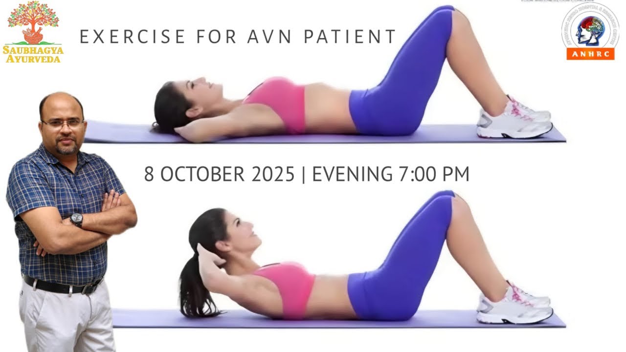 Live Exercise Session for AVN Patients | Dr. Vijay Prakash | 7007968664