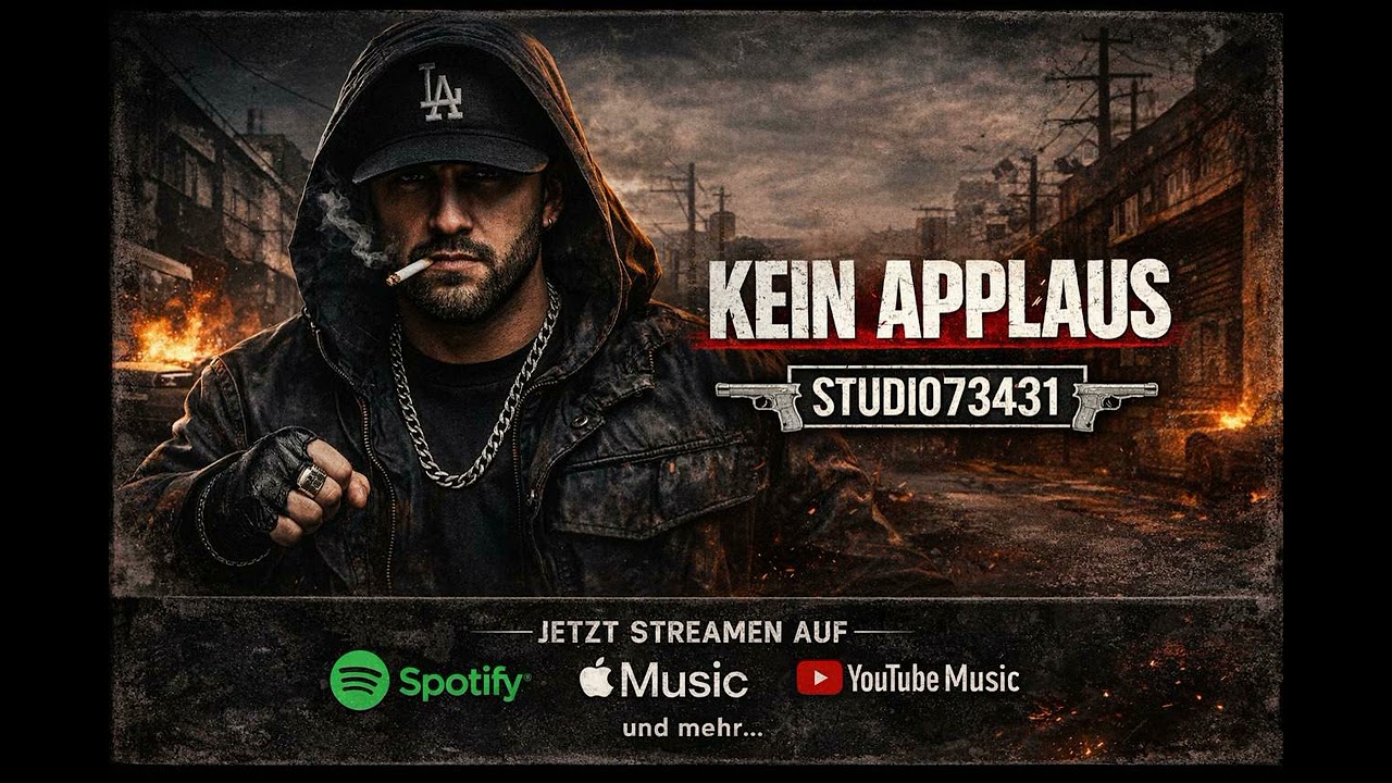 KEIN APPLAUS – Deutscher Gangsterrap | Studio73431 (Official Audio)
