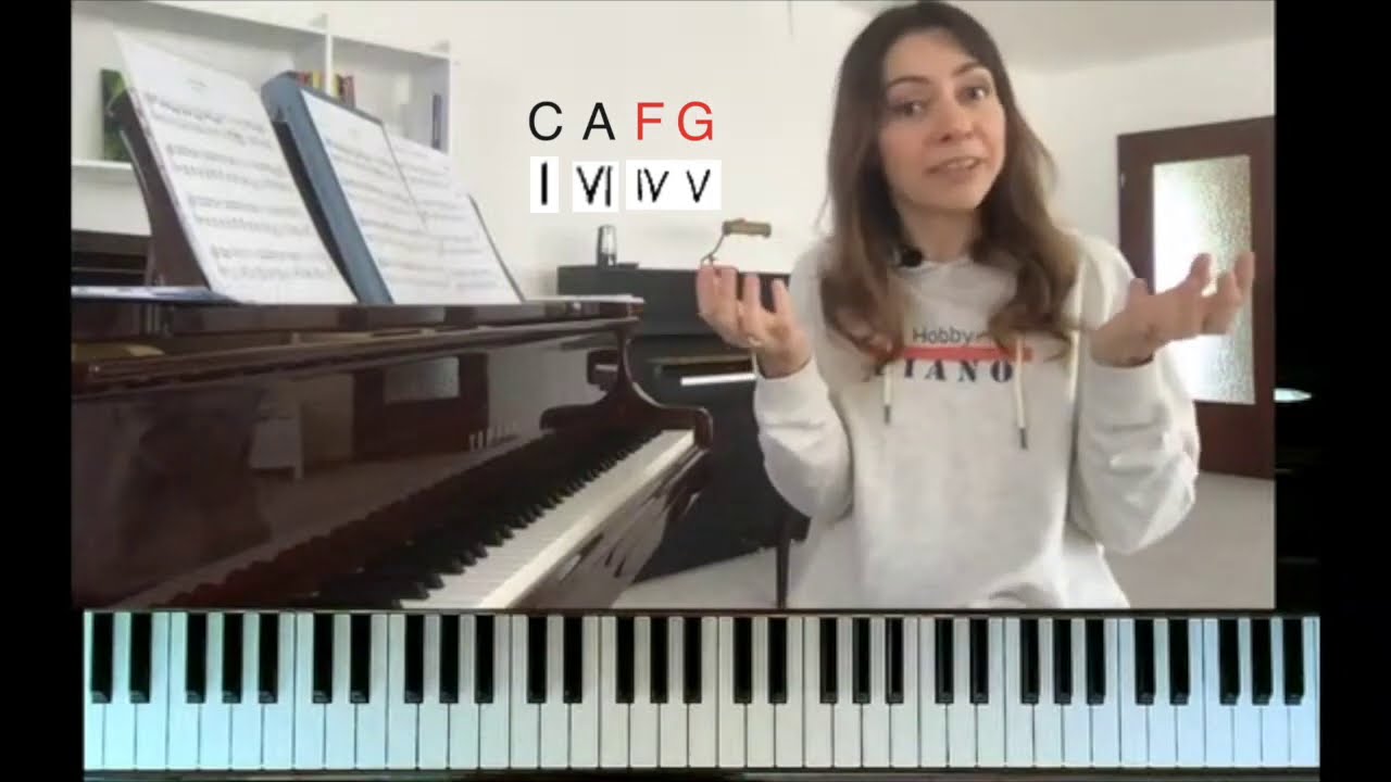 Die Kadenz 4,5,1 - am Beispiel von : Piano Man / #klavierlernen