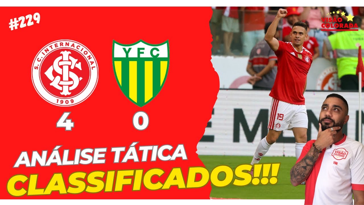 INTER 4x0 YPIRANGA | ANALISE TÁTICA