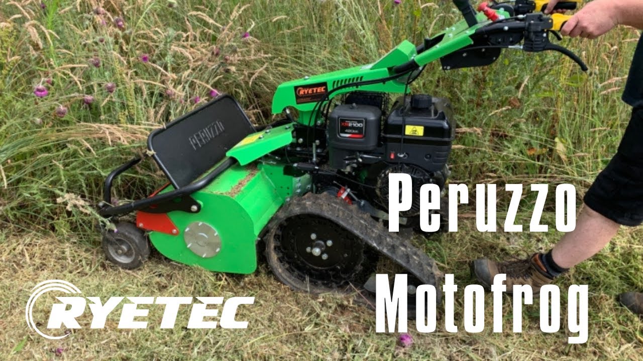 Ryetec Peruzzo Motofrog Pedestrian Flail Mower