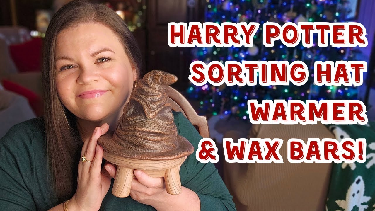 Harry Potter Sorting Hat Scentsy Warmer! #scentsy #fragrance #harrypotter #homedecor #unboxing #wax