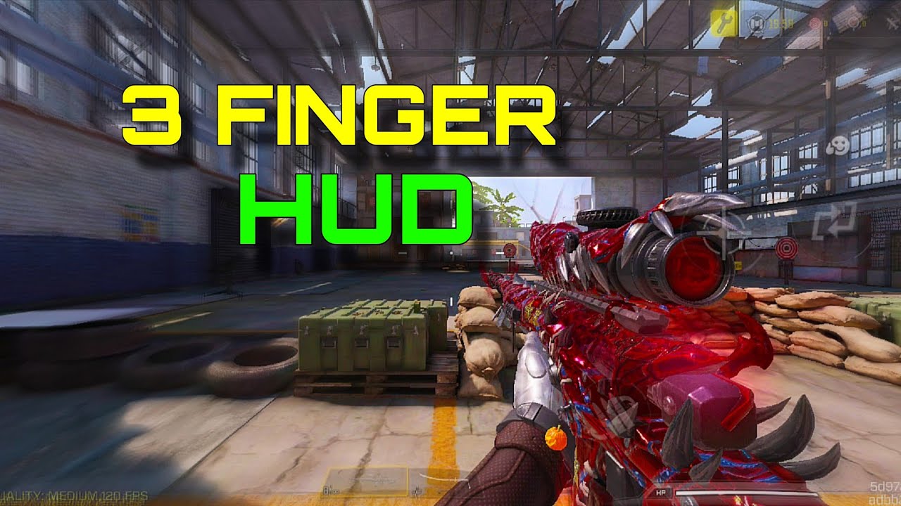 CODM - 3 Finger HUD + Ace Clip