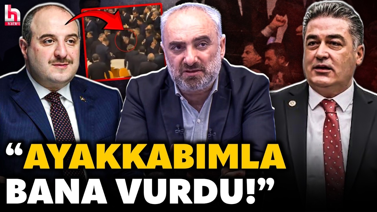 Mustafa Varank CHP'lilere ayakkabıyla saldırdı! İsmail Saymaz g&ouml;zlerden ka&ccedil;an detayı anlattı!