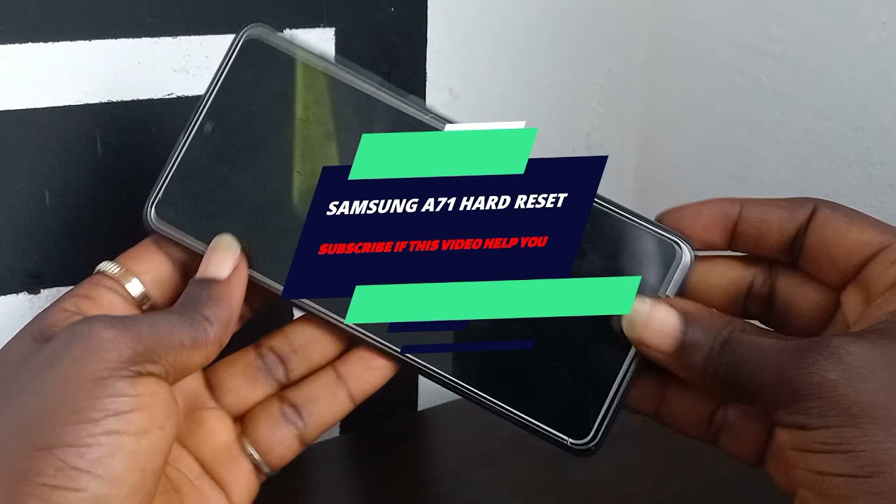 Samsung A71 Hard Reset [ How To Factory reset Samsung A71 ] SM-A715x Factory Format