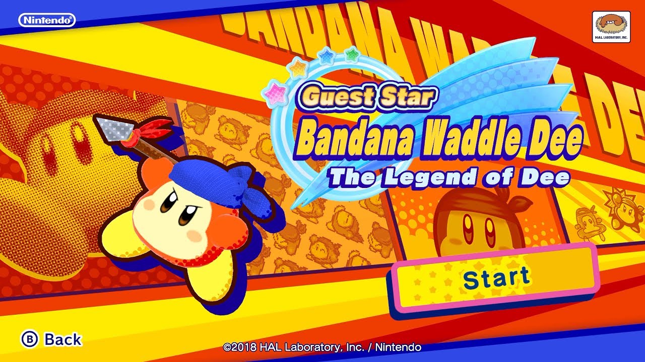 Kirby Star Allies - Guest Star Bandana Waddle Dee: The Legend of Dee