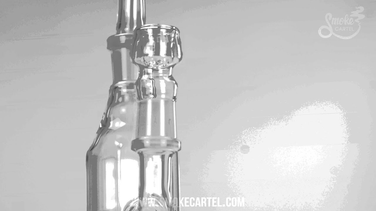 Hi Si Glass Hex Stemless Bubbler