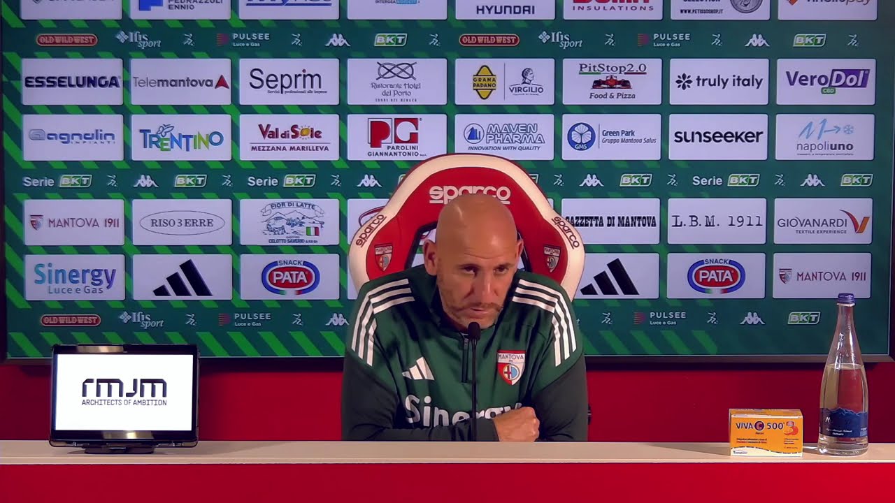 Serie B 25/26 - 14^ - VENEZIA 🆚 MANTOVA 1911 - Conf stampa pre-partita di Mister Possanzini #serieb